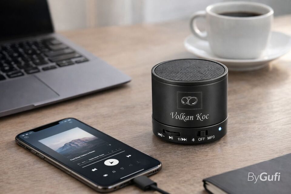 ByGufi Kişiye Özel Hediye Bluetooth Hoparlör