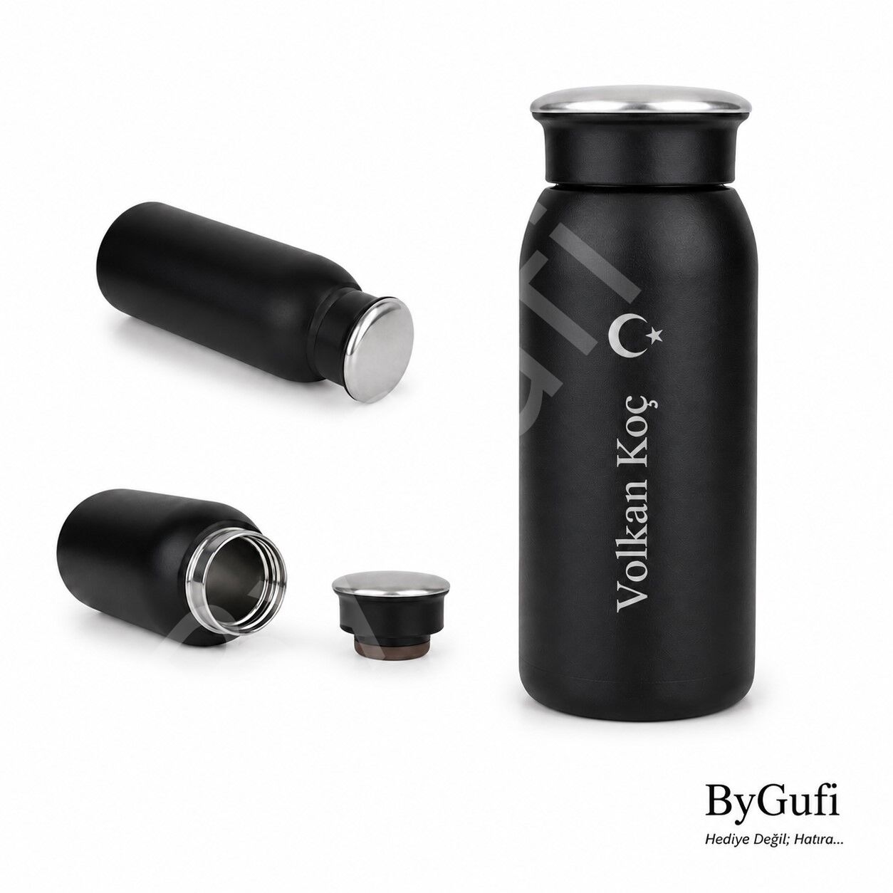 ByGufi Kişiye Özel Hediye Termos