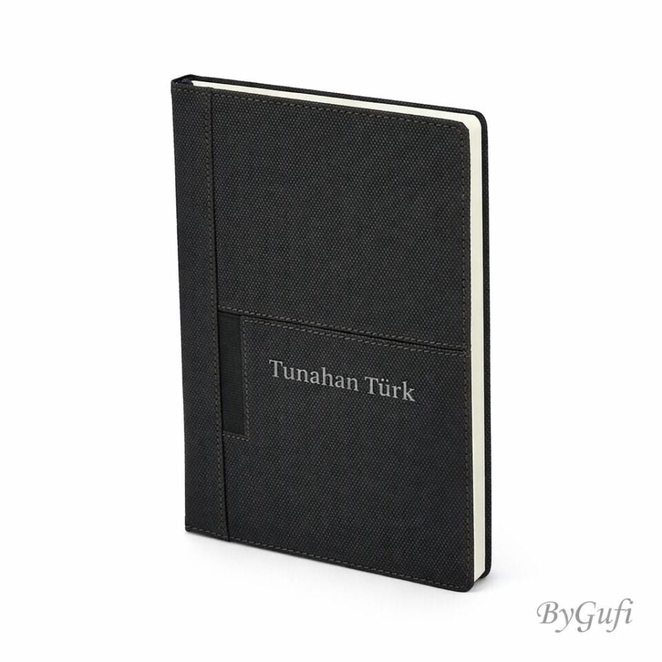 ByGufi İsme Özel Hediye Termo Deri Defter