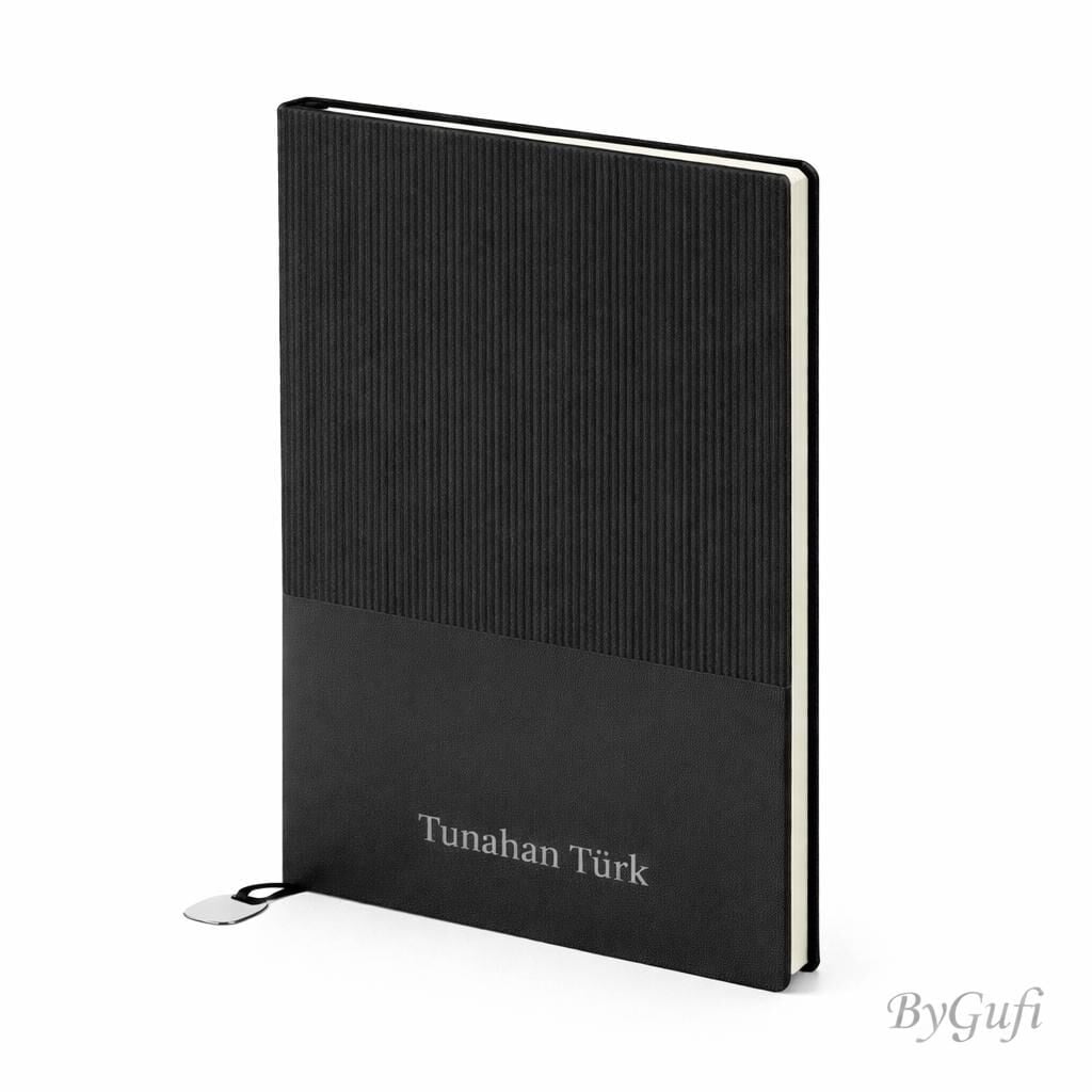 ByGufi İsme Özel Hediye Termo Deri Defter