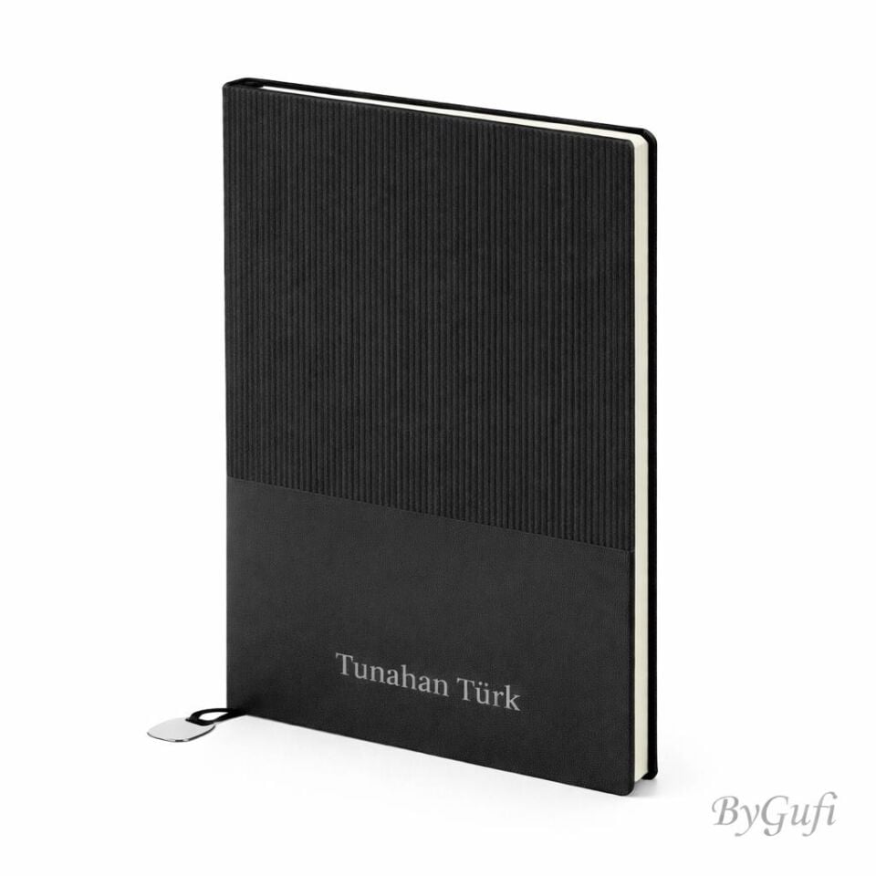 ByGufi İsme Özel Hediye Termo Deri Defter