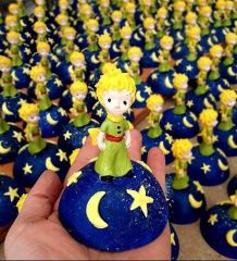 ByGufi Küçük Prens Özel Tasarım Biblo – Dekoratif Figür, Koleksiyonluk ve Anlamlı Hediye, Ev ve Ofis Dekoru