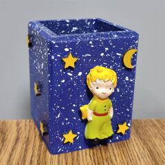 ByGufi Küçük Prensin Dünyası Kalemlik – Özel Tasarım, Dekoratif ve Fonksiyonel, Ev ve Ofis Kullanımı, Koleksiyonluk Hediye