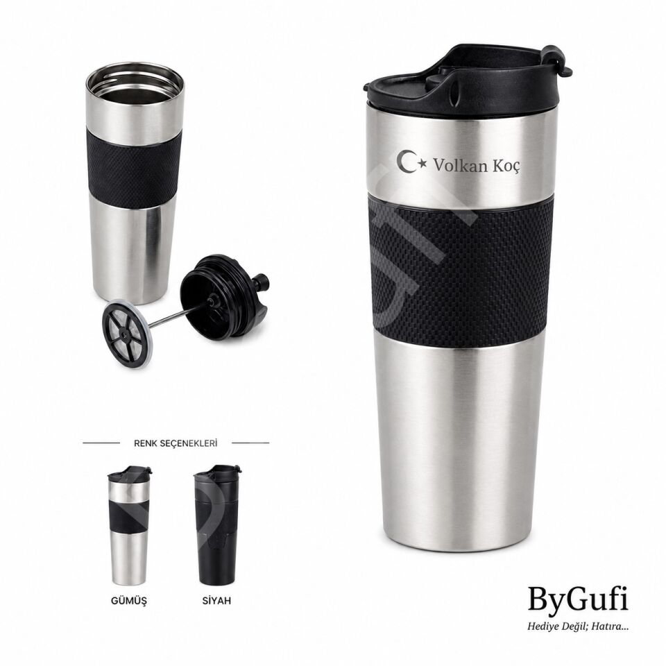ByGufi Kişiye Özel Hediye Termos