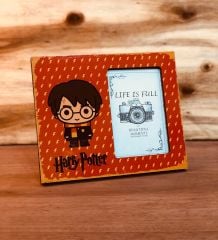 ByGufi Hediyelik Harry Potter Fotoğraf Çerçevesi | Dekoratif, Koleksiyonluk, Ahşap Çerçeve