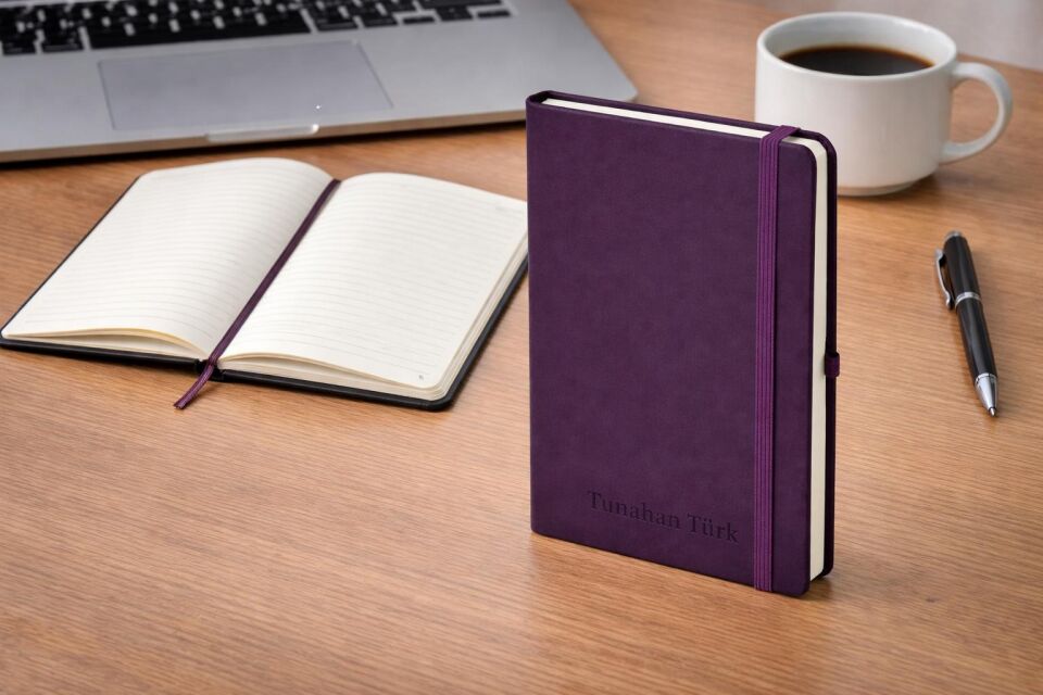 ByGufi Kişiye Özel Hediye Deri Defter