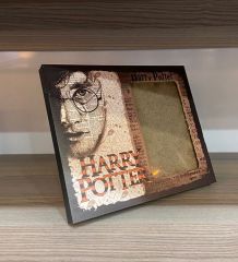 ByGufi Hediyelik Harry Potter Fotoğraf Çerçevesi 1 | Dekoratif, Koleksiyonluk, Ahşap Çerçeve