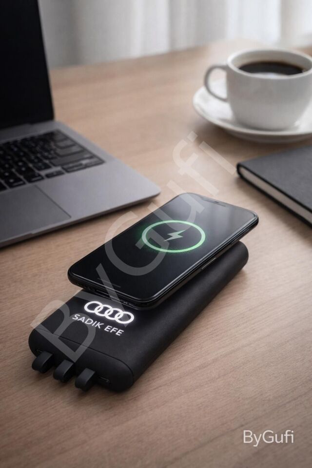 ByGufi Kişiye Özel Hediye 10.000 mAh Powerbank