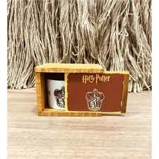 ByGufi Hediyelik Harry Potter Kutulu Kupa 2 | Ahşap Kutulu, Canlı Baskı, Porselen Kupa