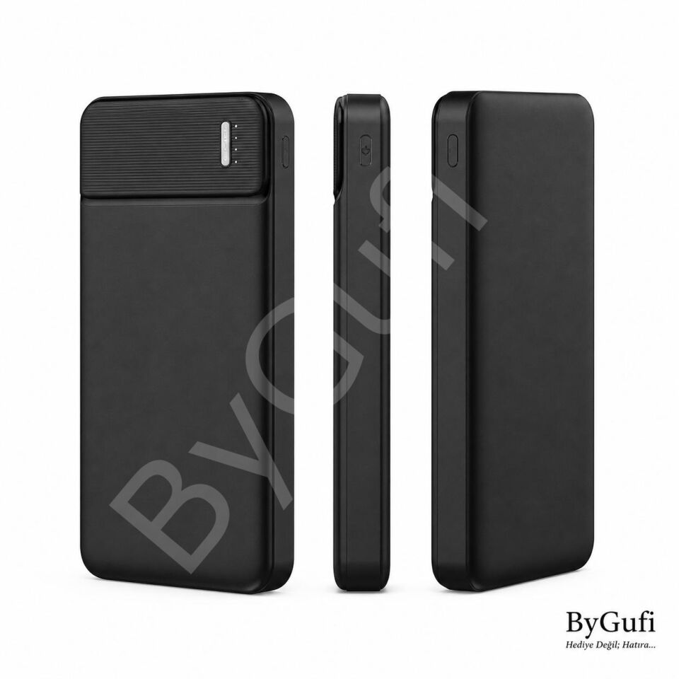 ByGufi Kişiye Özel Hediye 10.000 mAh Powerbank