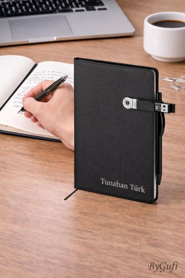 ByGufi Kişiye Özel Hediye USB’li Defter