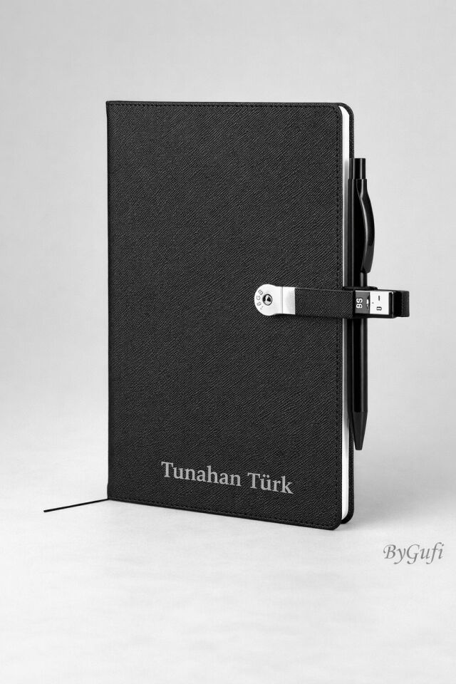 ByGufi Kişiye Özel Hediye USB’li Defter