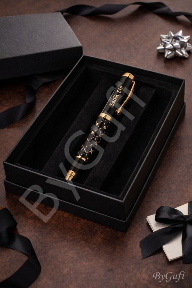 ByGufi Kişiye Özel Hediye Metal Roller Kalem 656