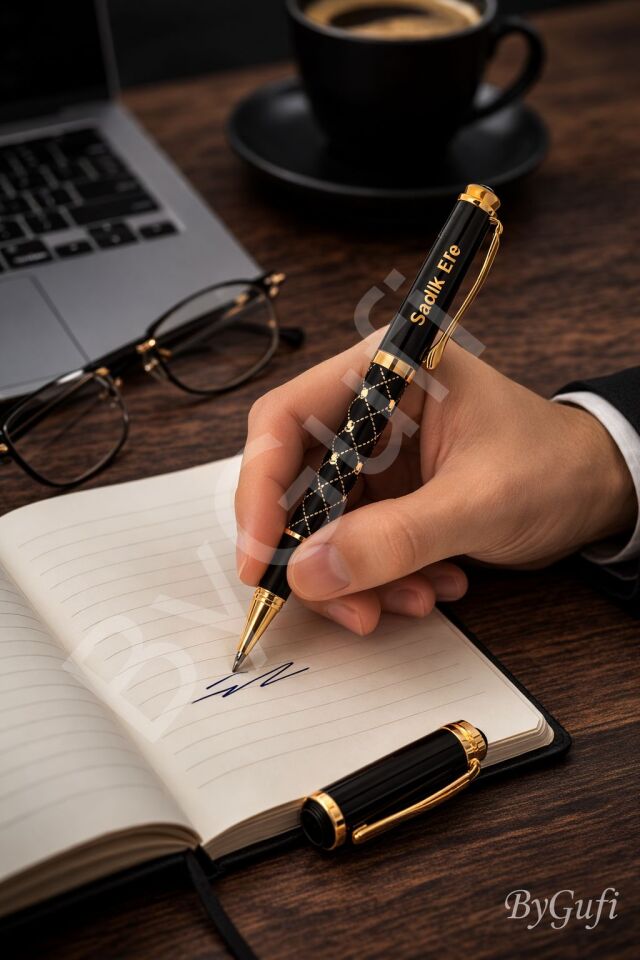 ByGufi Kişiye Özel Hediye Metal Roller Kalem 656
