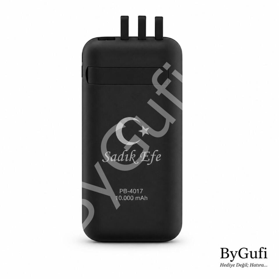ByGufi İsme Özel Hediye Powerbank