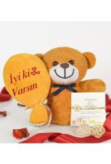 ByGufi İyi ki Varsın Peluş Ayıcık – Sevimli ve Kişiye Özel Hediye