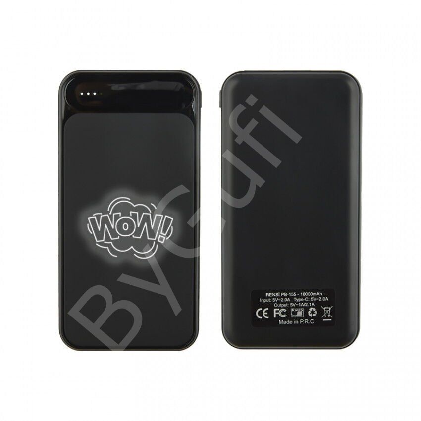 ByGufi Kişiye Özel Hediye 10.000 mAh Powerbank