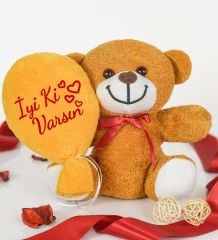 ByGufi İyi ki Varsın Peluş Ayıcık – Sevimli ve Kişiye Özel Hediye