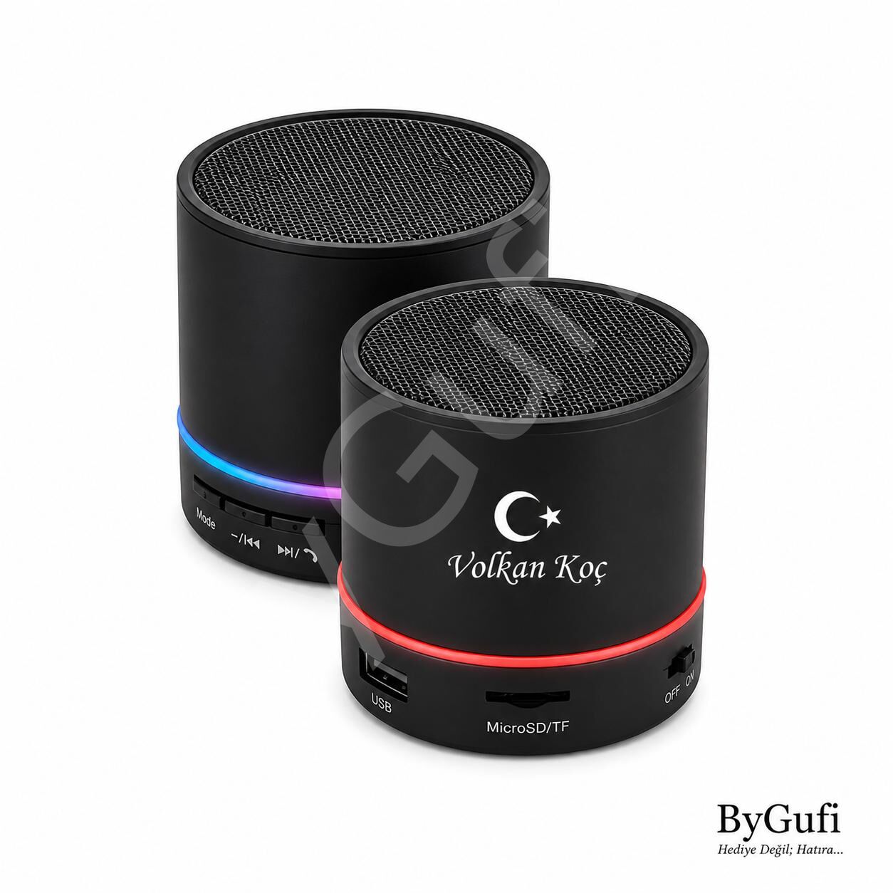 ByGufi Kişiye Özel Hediye Bluetooth Hoparlör
