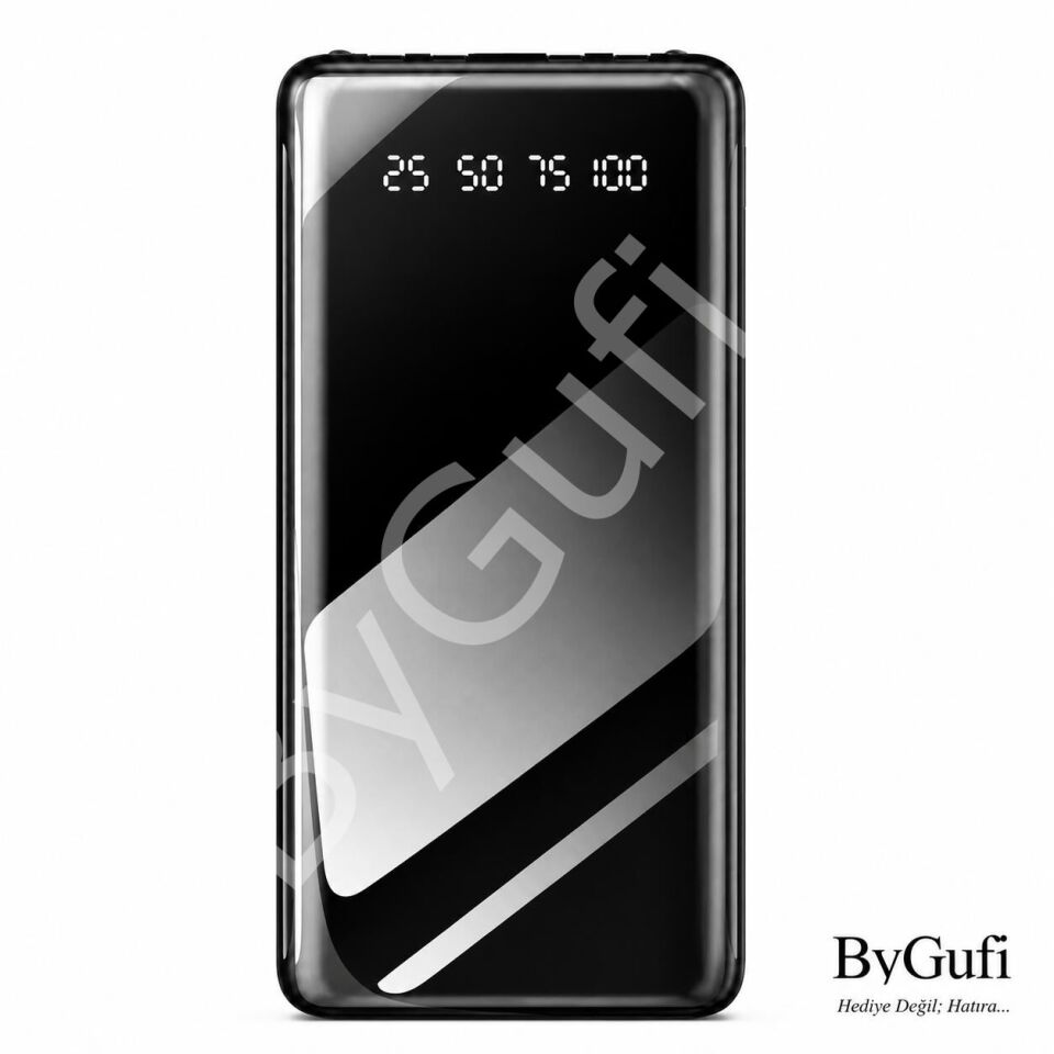 ByGufi Kişiye Özel Hediye 20.000 mAh Powerbank