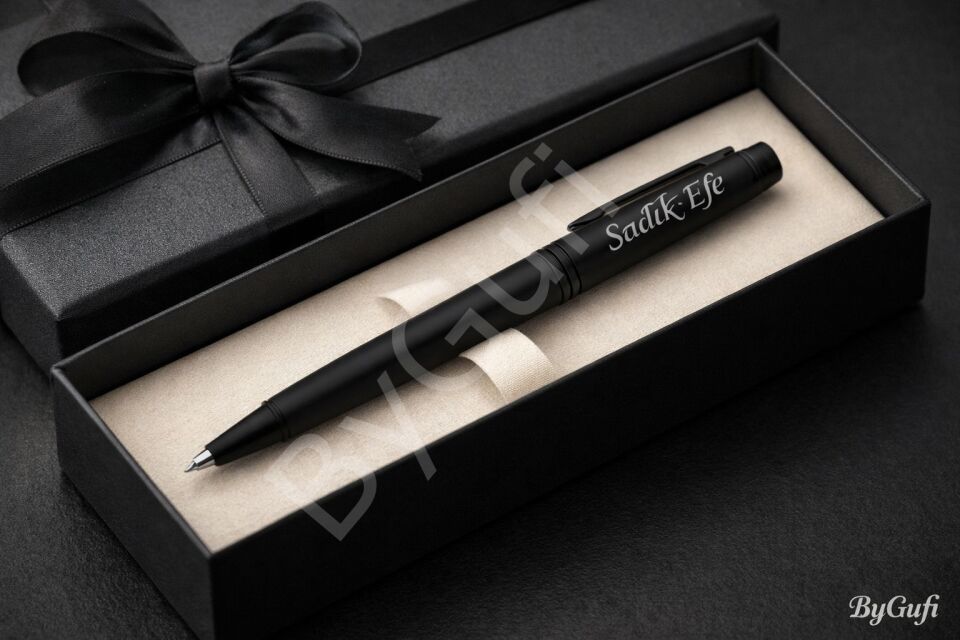 ByGufi Kişiye Özel Hediye Metal Roller Kalem 1216