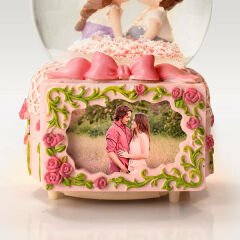 By Gufi Kişiye Özel Foto Çerçeveli Hediye Kar Küresi ve Müzik Kutusu – Büyük Boy – 3D Kabartmalı Tasarım