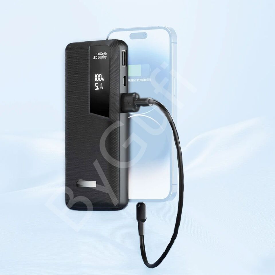 ByGufi İsme Özel Hediye 13.000 mAh Powerbank