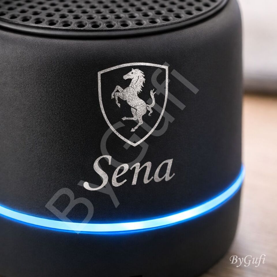 ByGufi İsme Özel Hediye Bluetooth Hoparlör