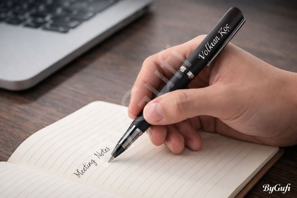 ByGufi Kişiye Özel Hediye Metal Roller Kalem 1253