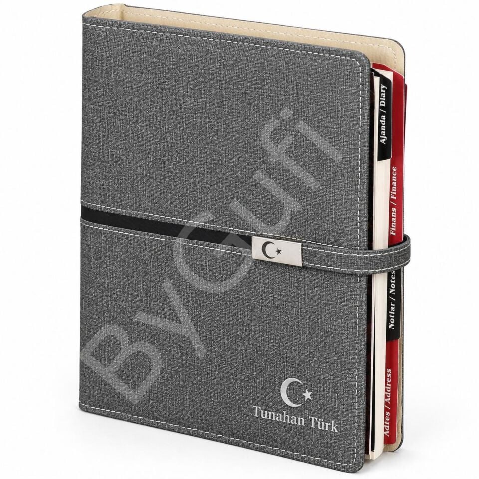 ByGufi Kişiye Özel Hediye Çeşme Ajanda
