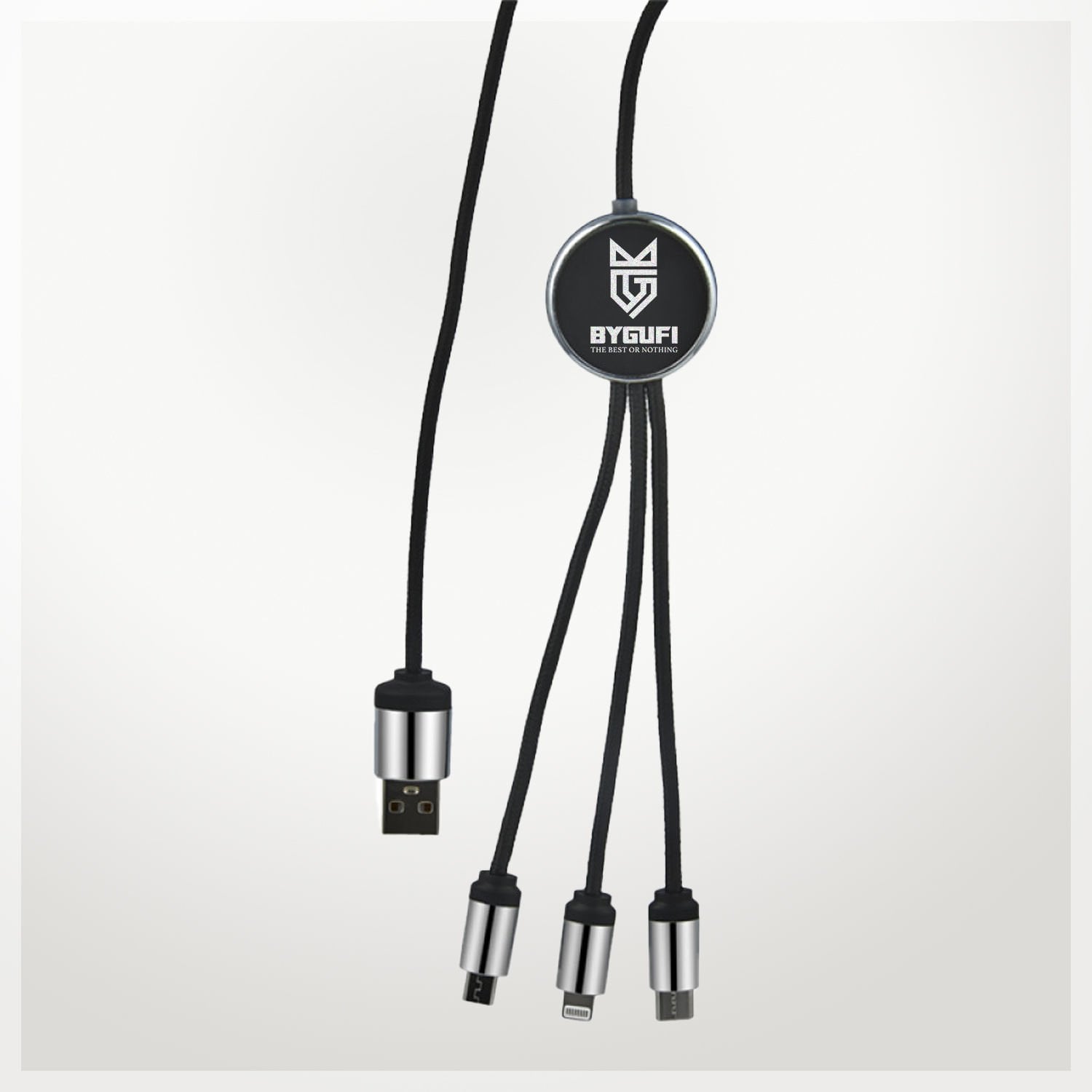 ByGufi İsme Özel Hediye Çoklu Şarj Kablosu