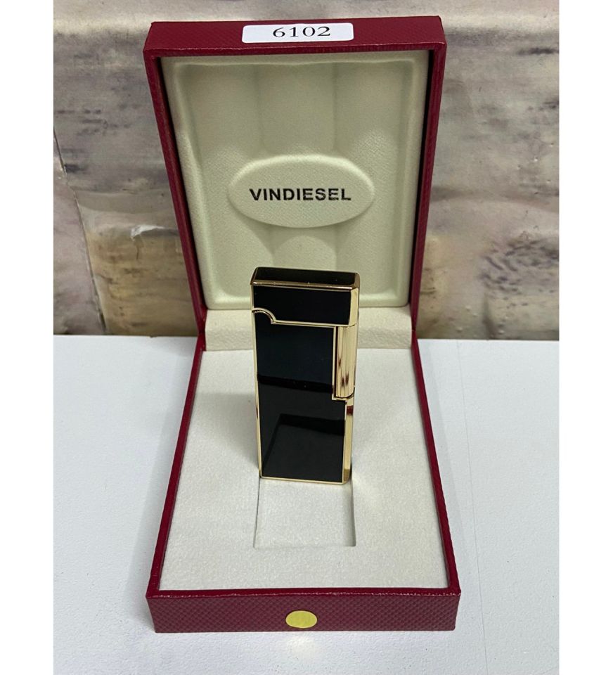 ByGufi İsme Özel Vin Diesel Metal Çakmak | Kişiye Özel Gazlı Çakmak