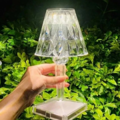 Led Işıklı Dokunmatik Kristal Lamba - 1