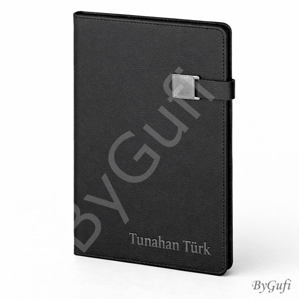 ByGufi Kişiye Özel Hediye Deri Defter