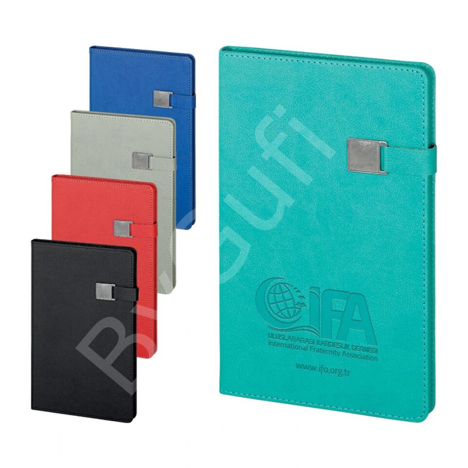 ByGufi Kişiye Özel Hediye Deri Defter