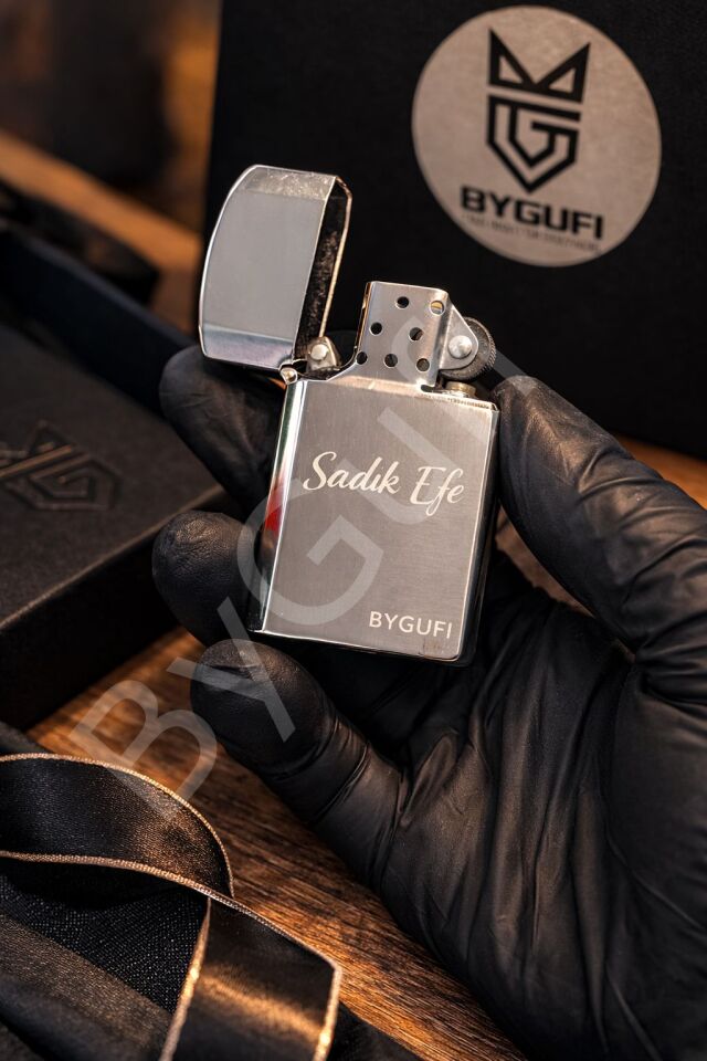 ByGufi Kişiye Özel Orijinal Lotus Benzinli Çakmak