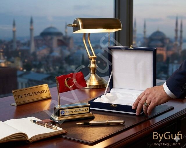 ByGufi Kişiye Özel Hediye Metal Türk Bayrağı 2