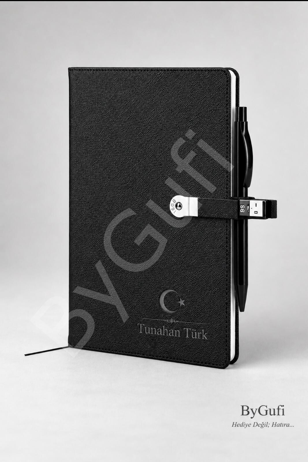 ByGufi Kişiye Özel Hediye USB’li Defter