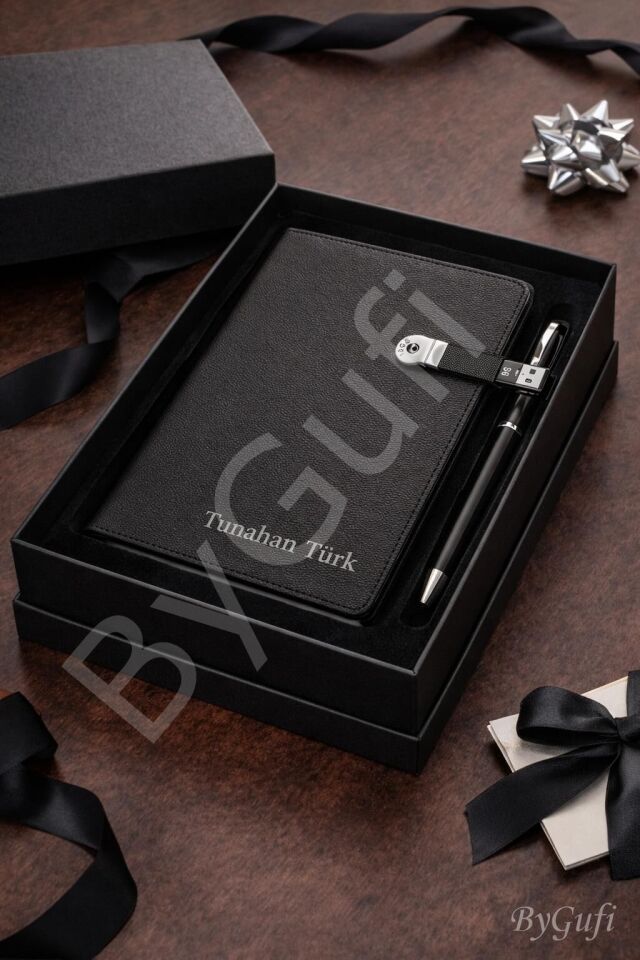ByGufi Kişiye Özel Hediye USB’li Defter