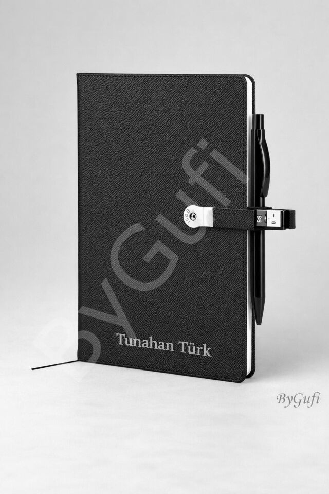 ByGufi Kişiye Özel Hediye USB’li Defter