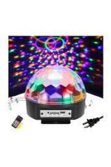 ByGufi Led Işıklı Disko Topu – USB ve SD Girişli, Sese Duyarlı