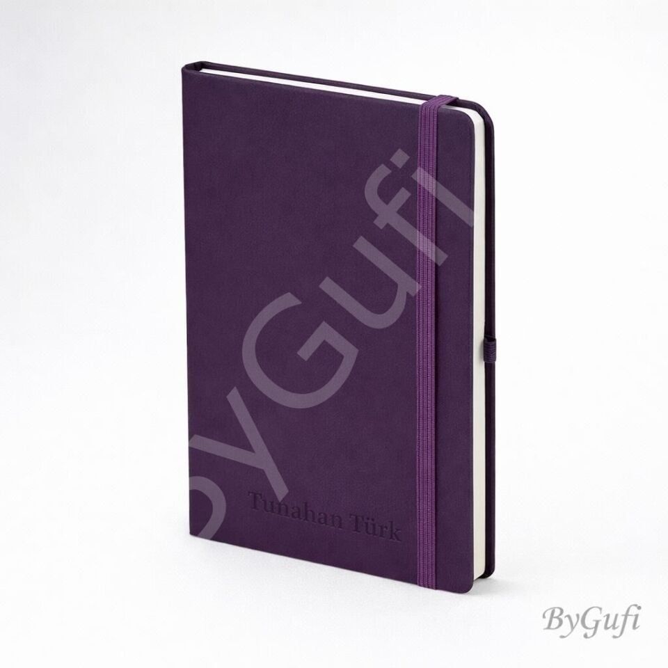 ByGufi Kişiye Özel Hediye Deri Defter