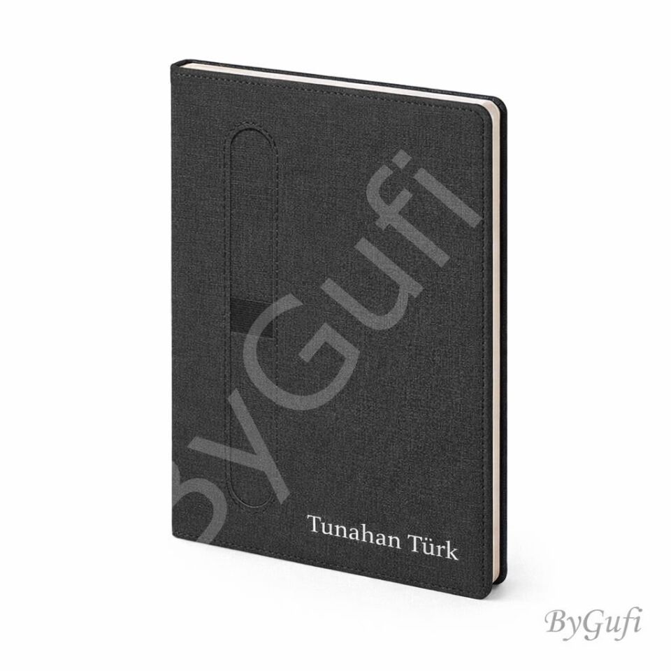 ByGufi İsme Özel Hediye Termo Deri Defter