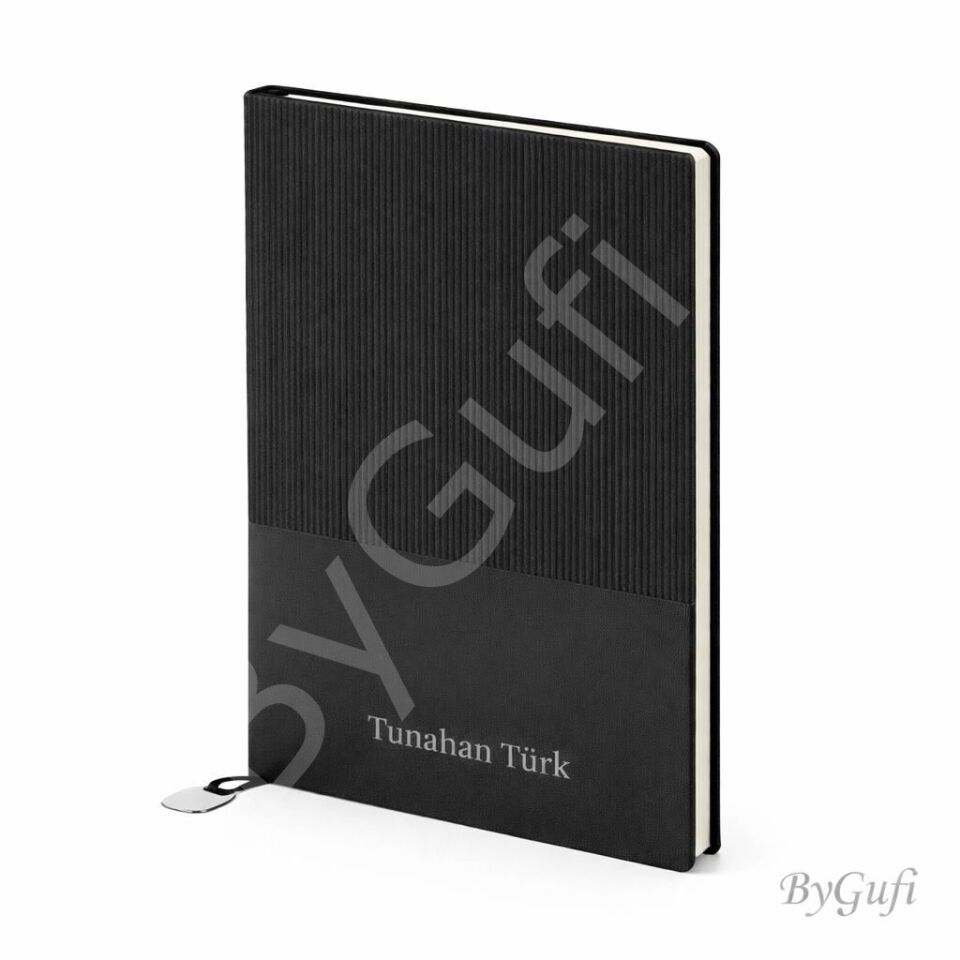 ByGufi İsme Özel Hediye Termo Deri Defter