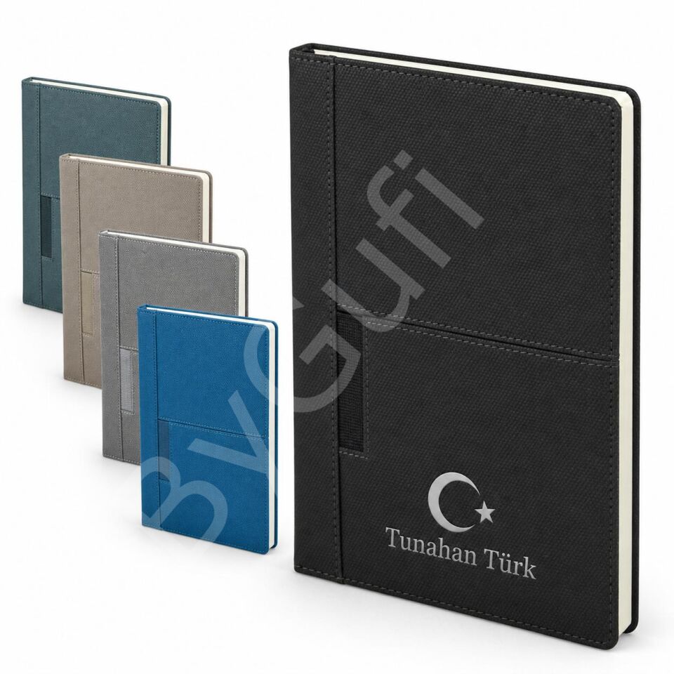 ByGufi İsme Özel Hediye Termo Deri Defter