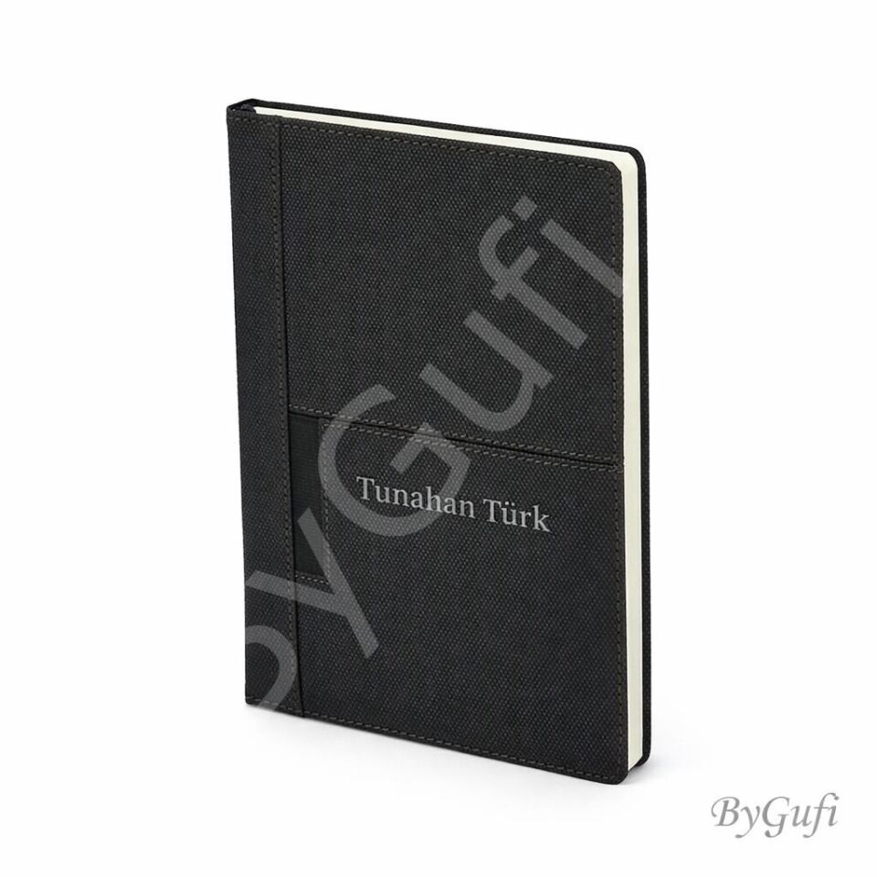 ByGufi İsme Özel Hediye Termo Deri Defter
