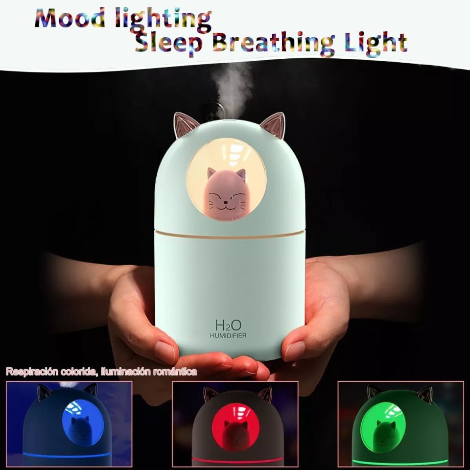 ByGufi Hediyelik Kedi Hava Nemlendirici