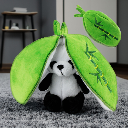 SEVGİLİYE HEDİYE BAMBU SÜPRİZ PANDA PELUŞ