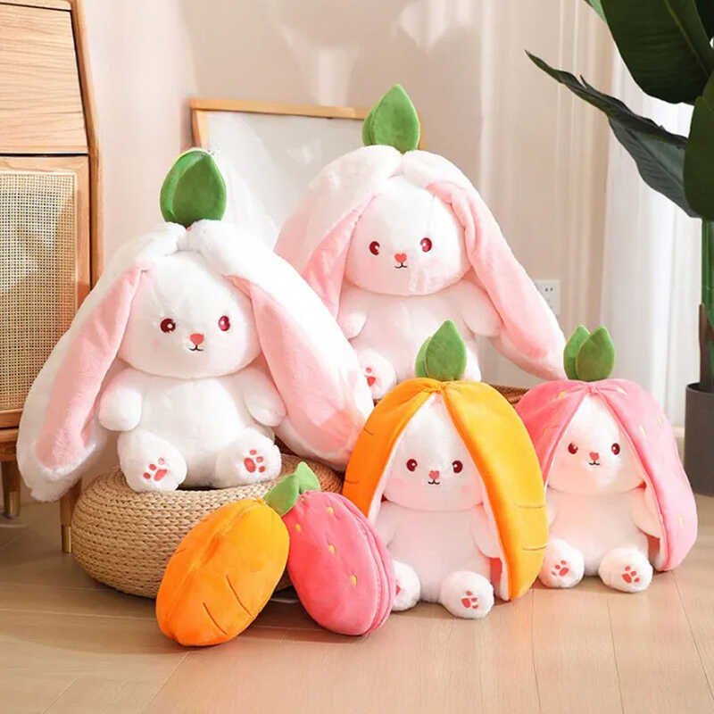 ByGufi Sevgiliye Hediye Havuç Tavşan Peluş