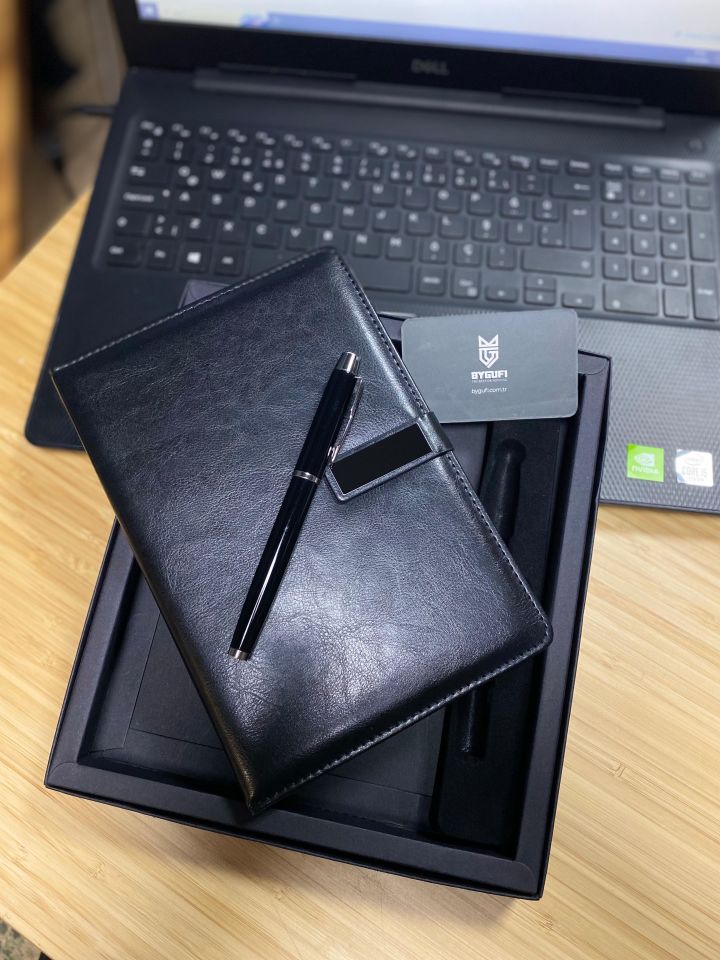 ByGufi İsme Özel Ajanda - Kalem Hediye Seti